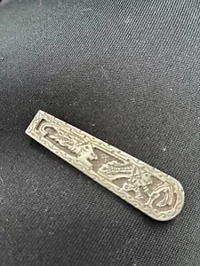 vintage mexico 925 sterling money clip inca motif - Picture 1 of 3