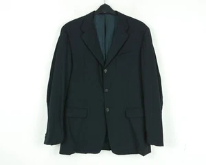 PRADA Blazer Mens UK 42 US Navy Wool Suit Jacket EU 52 DE Sport Coat Italy L - Picture 1 of 8