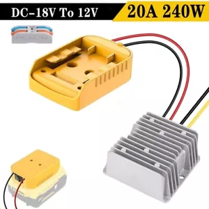 20A 240W Voltage Regulator Step Down DC 20V to 12V DIY Converter for Dewalt - Picture 1 of 8