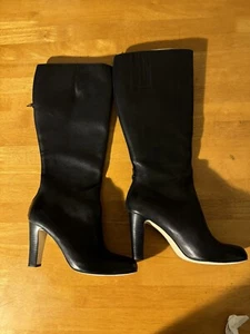 Knee High leather Womens Boots Size 41 - Picture 1 of 8