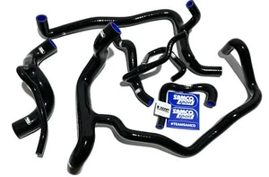 Samco Silicone Coolant Hoses Black Just Made for VW Golf MK4 2.8 V6 VR6 4motion - Picture 1 of 11