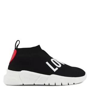 Love Moschino Logo Strap High Sock Womens Trainers UK 6 EU 39 - BNIB RRP_ £179 - Picture 1 of 6