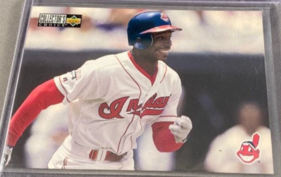 Cleveland Indians Checklist Upper Deck Collectors Choice #410 - Image 1 of 2
