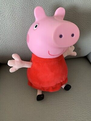 Peppa Pig Plush Toy -Giggle N' Wiggle Battery Operated 26cm Tall VG Working Cond • 10$