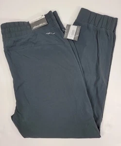 NEU Eddie Bauer leicht kurvige Jogginghose Damen 16 Sightscape Horizon neu mit Etikett grau - Bild 1 von 17