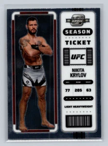 2023 Chronicles UFC #374 Nikita Krylov -Contenders Optic Base-Lt Heavyweight - Picture 1 of 2