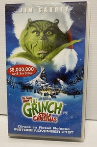 The Grinch Rare Exclusive Dealer Preview Direct To Retailer Release VHS Video #2 - Bild 1 von 4