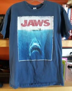 Vintage Jaws Universal Studios T Shirt Double Sided. Duh Duh Duh Duh. RARE!