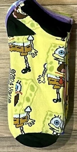 SpongeBob SquarePants Women’s Size 9-11 Low Cut Socks 6 Pairs - Picture 1 of 10