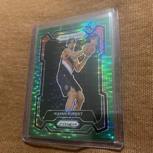 2023-24 Panini Prizm Rayan Rupert #140 Green Pulsar /25  - Bild 1 von 2