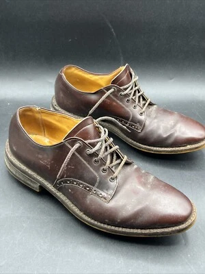 FootJoy Vintage Golf Shoes  With Spikes Brown Leather Mens Size 8D - Image 1 of 4