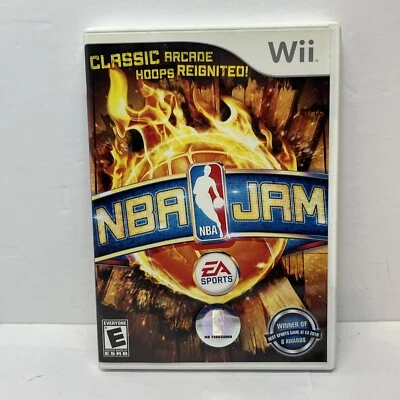 NBA Jam Nintendo Wii Game 2010 Complete Classic Arcade Hoops - Image 1 of 4