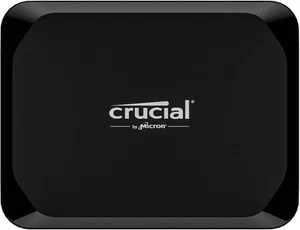Crucial - X9 1TB External USB-C SSD - Black - Picture 1 of 6