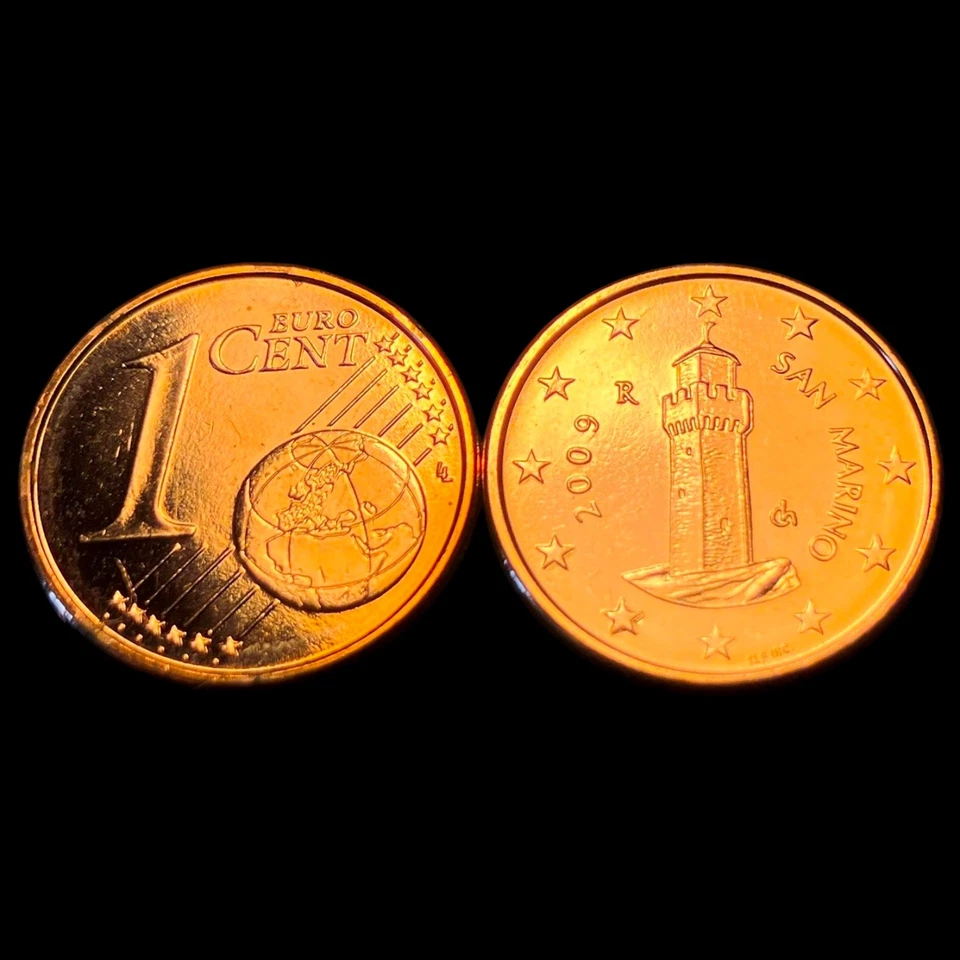 1 Cent Saint-Marin 2009 BU 50.000 EX. - Photo 1/2