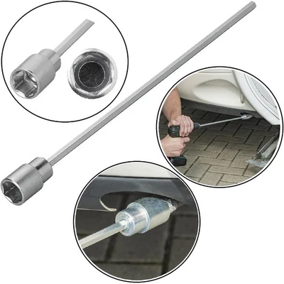 340 mm Verlängerungskurbel Ø19 mm Adapter für Wohnwagen & Anhängerstützen - Bild 1 von 4