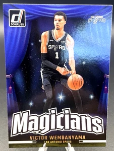 Victor Wembanyama 2024-25 Donruss Magicians Insert Spurs - Picture 1 of 11