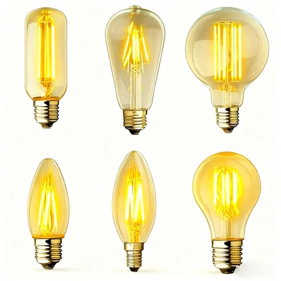 E27 E14  LED Vintage Filament Edison Bulb Decorative Industrial Light Dimmable - Image 1 of 3