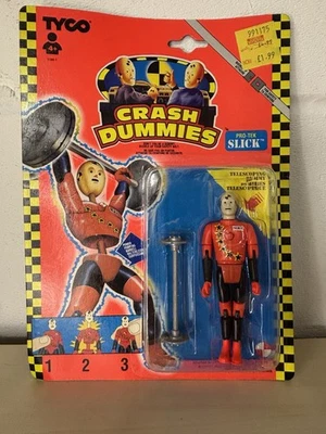 Crash Dummies Pro Tek Slick Figure Very Good Condition Sealed - image 1 of 4