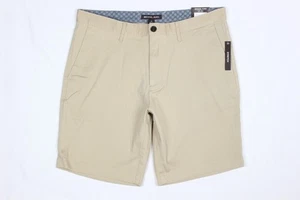 Michael Kors Men's 9" Chino Shorts Stretch Khaki - Picture 1 of 4