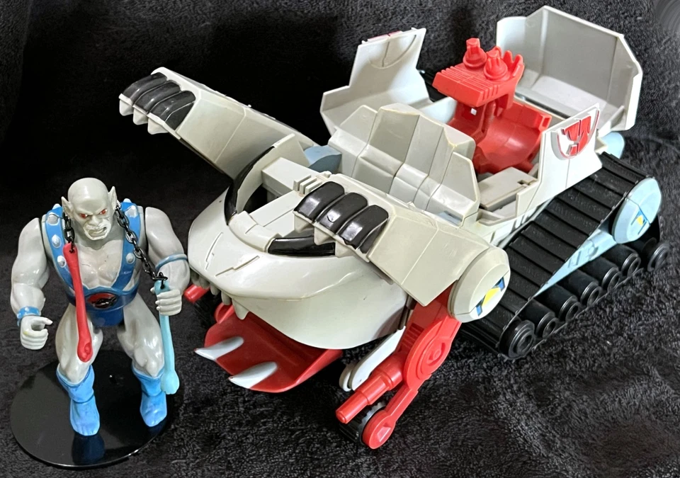 1985 THUNDERTANK • 100% COMPLETE w/PANTHRO • VINTAGE LJN THUNDERCATS - Image 1 of 4