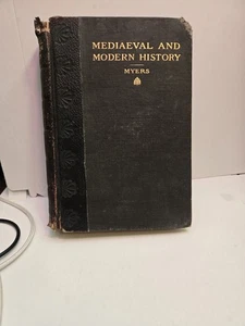 Mediaeval and Modern History Buff Myers 1905 Vintage Ancient Geography - Picture 1 of 11