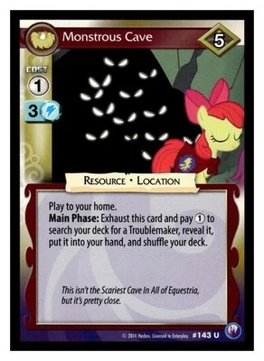 Monstrous Cave No143 2014 My Little Pony - Изображение 1 из 2