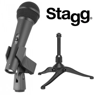 Stagg SUM20 USB Dynamic Microphone Set With Stand - Image 1 of 3