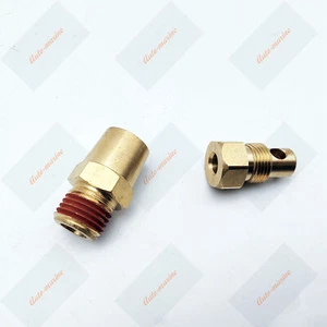 Nuevo colector de escape bloque motor tapón de drenaje KIT 22-16951Q1 1/4" para Mercruiser - Imagen 1 de 5
