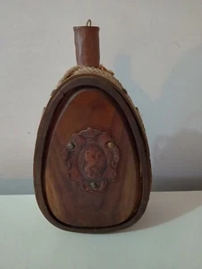 LEERE HOLZFLASCHE STOCK 84 EMPTY WOOD BOTTLE - Bild 1 von 7
