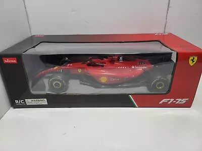 Rastar 1:12 Ferrari F1-75 Remote Control Model Car, Ferrari F1 RC Racing Car NEW - Image 1 of 4