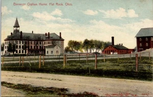Postal de Ebenezer Orphan Home Flat Rock Oklahoma - Imagen 1 de 2
