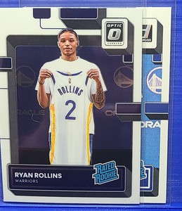 Ryan Rollins 2022-23 Donruss & Donruss Optic Rated Rookie Cards