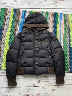 Vintage Down Cropped Jacket Women’s Size M - Image 1 of 4