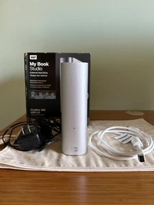 WD My Book Studio 2TB USB 2 FireWire 800 Desktop External Hard Drive - PC or Mac - Afbeelding 1 van 3