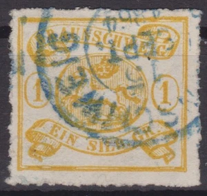 == AD Braunschweig Mi. 14A gest. K2 "Braunschweig", cat. 180€ == - Imagen 1 de 1