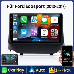 Android13 CARPLAY Autoradio Für Ford Ecosport 2013-2017 MIT Freisprech Navi 64GB - Bild 1 von 13