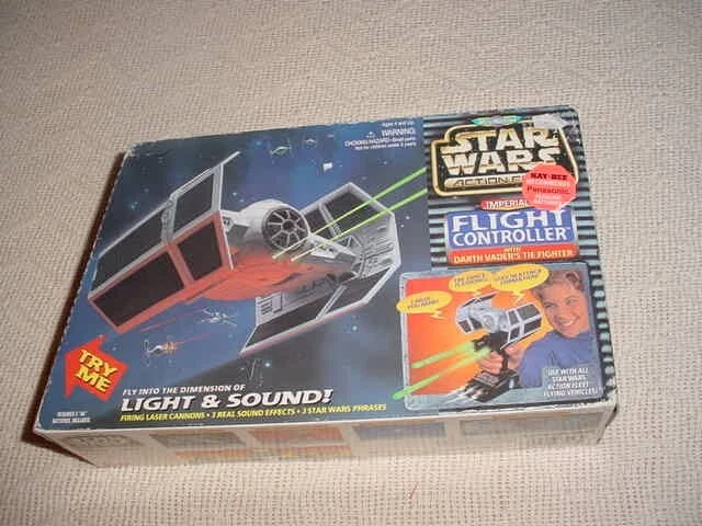 Vtg Micro Machines Star Wars Rebel Flight Controller X-wing Starfighter 1996