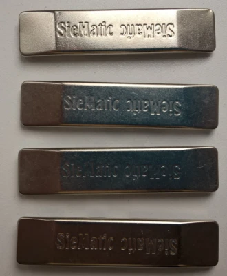 4 x SieMatic Abdeckkappe Abdeck Clip für Scharniere 14 x 60 mm - Bild 1 von 3