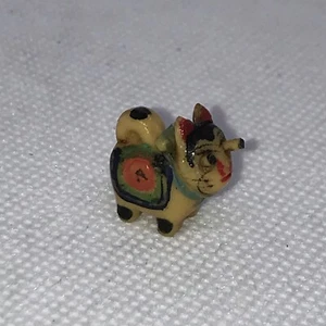 Cracker Jack Giocattolo Vintage Stile Kobe Gatto, Ciondolo Occhi Scoppiati - Foto 1 di 5