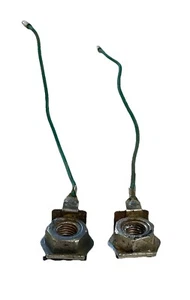 1974 Honda Elsinore MT125 / MT250 Headlight Bucket Mounting Grounding Nuts OEM - Picture 1 of 6