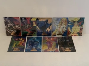 Complete Set 2008 Marvel Masterpieces Marvel Knights Inserts Mk1-Mk9 Blade - Picture 1 of 10