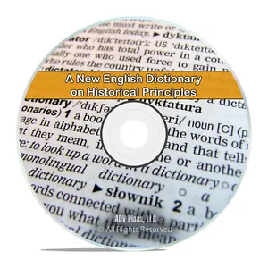 Ein neues englisches Wörterbuch über historische Prinzipien, komplett 12 Bände Set DVD H66 - Bild 1 von 3