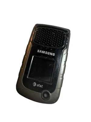 Samsung Rugby II SGH-A847 Black 256MB AT&T Wireless Rugged Flip Cell Phone - Image 1 of 4