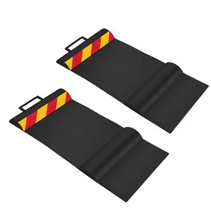 RaxGo Car Parking Mat, Garage Parking Aid Tire Stopper for Cars, Trucks & More - Picture 1 of 8