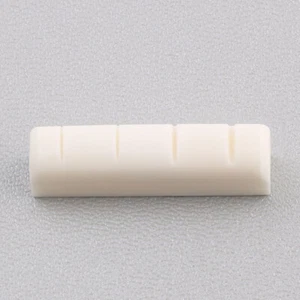 Bone banjo top nut for 4 string / 5 string banjo 30mm x6mm x9mm - Picture 1 of 5