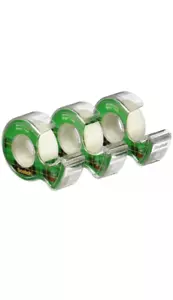 Scotch Invisible Matte Finish Magic Tape with Dispensers 3/4 Inches x 300 Inches - Picture 1 of 2