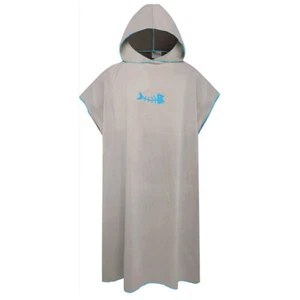 Badeponcho Strandtuch Mikrofaser schnelltrockend Unisex Bademantel Poncho Kapuze - Bild 1 von 20