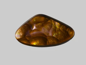 Ágata de Fuego MÉXICO 13,54 Cts Natural Sin Tratar Marrón Forma Libre - Imagen 1 de 2