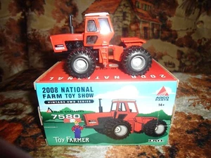 1/64 Ertl 2008 National Farm Toy Show Allis-Chalmers 4WD 7580 Tractor - Picture 1 of 4