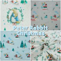 Peter Rabbit Beatrix Potter tissu de lin Design Quilting 15x15 cm carré